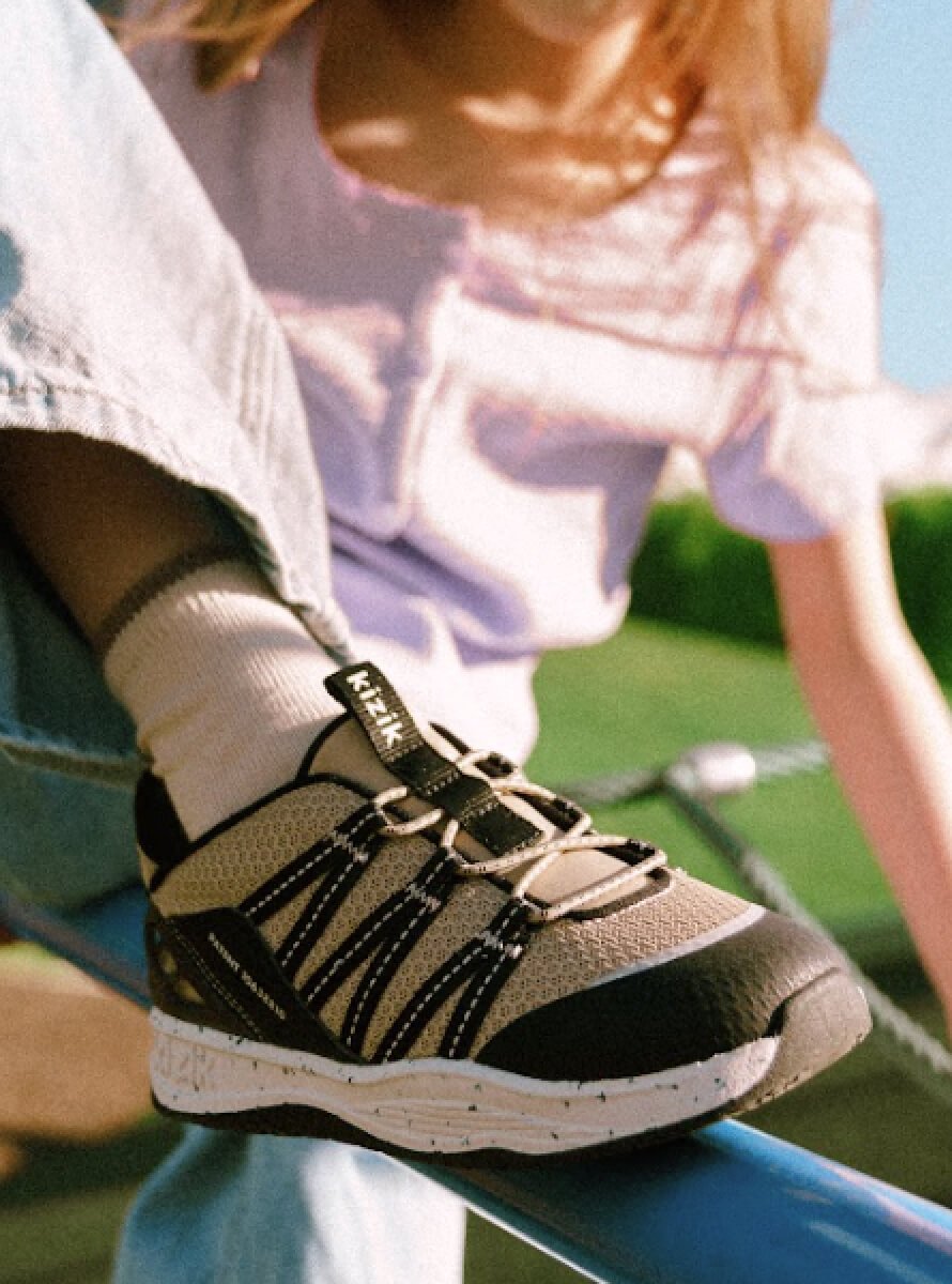 Kids Truckee - White Pepper/Black